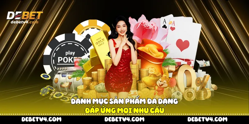 Danh mục sản phẩm đa dạng đáp ứng mọi nhu cầu
