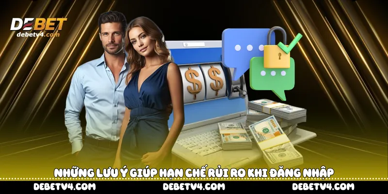  Những lưu ý giúp hạn chế rủi ro khi đăng nhập