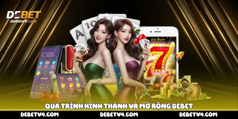 Quá trình hình thành và mở rộng DEBET