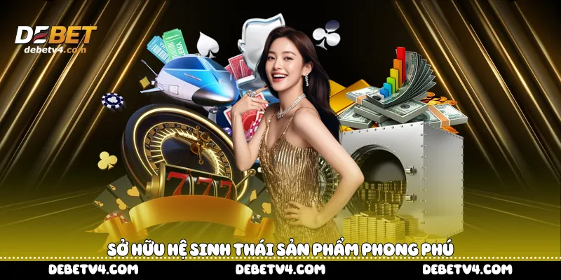 Sở hữu hệ sinh thái sản phẩm phong phú